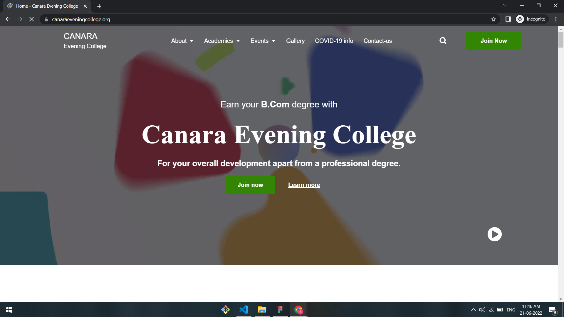 Canara Evening College image